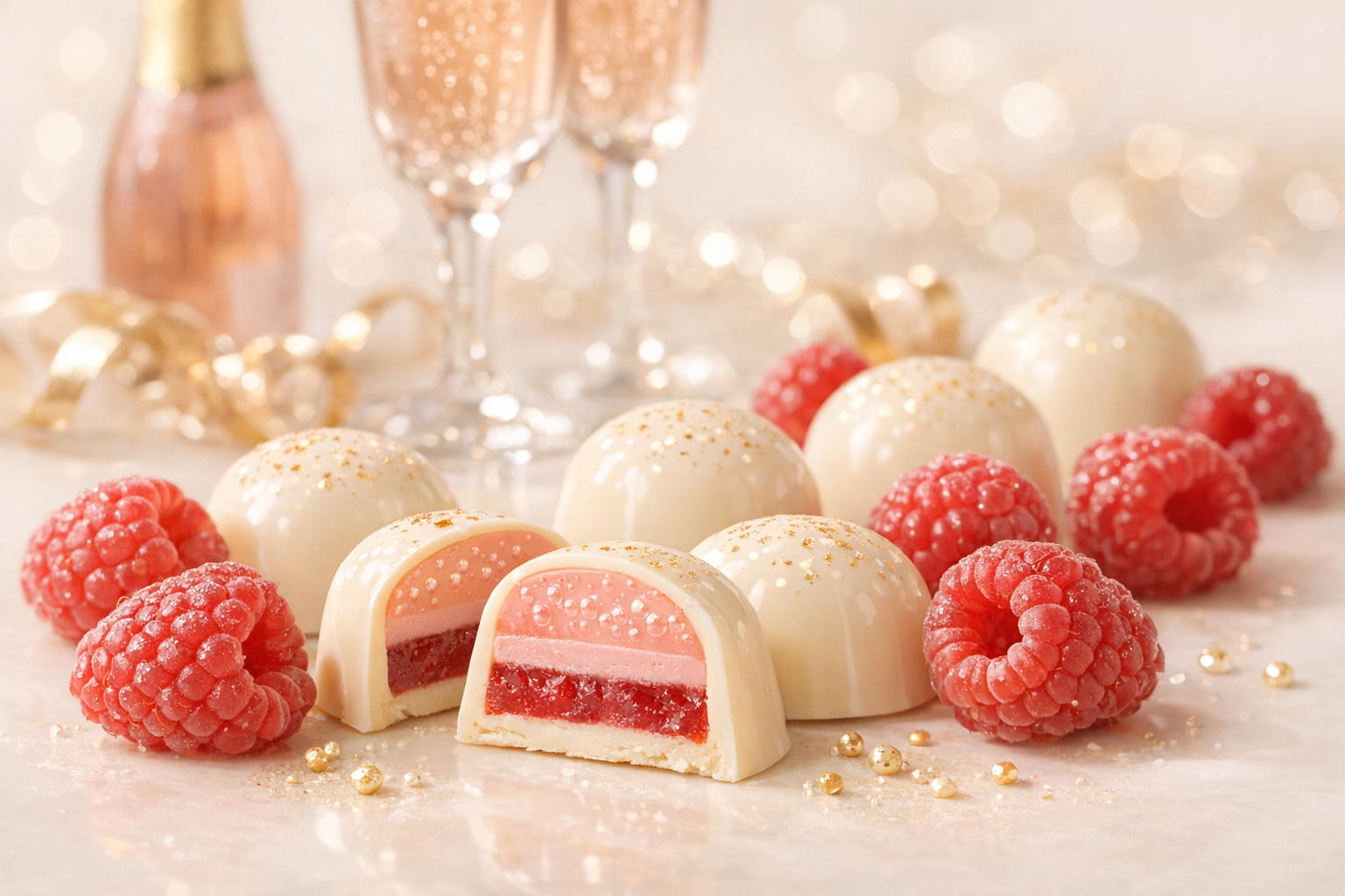 Pralinki z szampanem francuskim